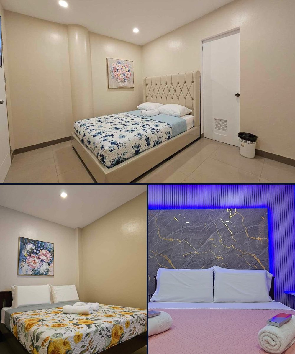 PrimeRose rooms — Dahlia, Carnation and Jasmine